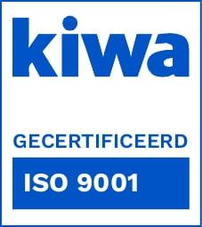 Kiwa gecertificeerd - ISO 9001